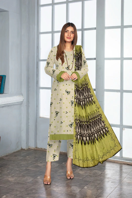 Sapphire  Printed Lawn Three Piece Unstitched
